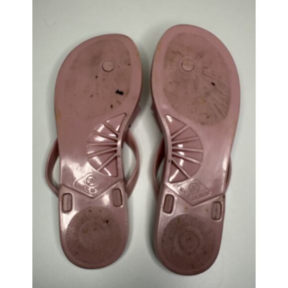 Ted Baker London Susie P Bow Sandals Womens EU 39 US 8 Pink Plastic Flip Flop - Picture 7 of 9